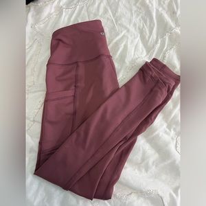 Layer 8 pink leggings. Full length high waisted XS